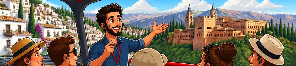 Recorrido guiado en autobús por Granada