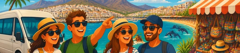 Excursión de día completo en Los Cristianos con traslados incluidos
