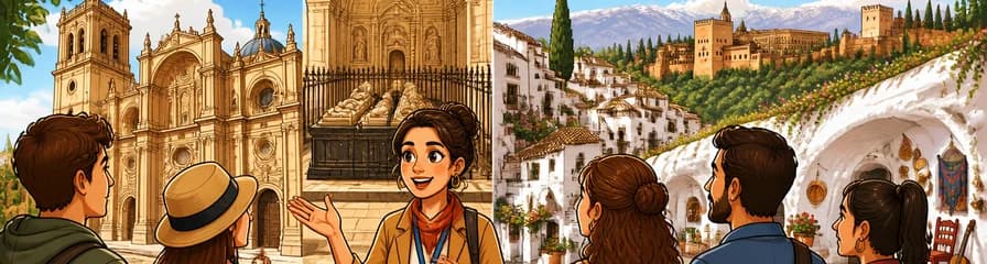 Recorrido guiado por la Catedral de Granada, Capilla Real, Albaicín y Sacromonte