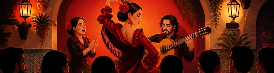 Asiste al espectáculo de flamenco en vivo "Las Brujas Flamenco"