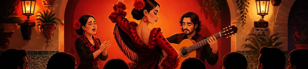 Asiste al espectáculo de flamenco en vivo "Las Brujas Flamenco"