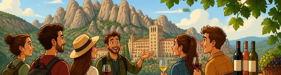 Excursión en Grupo Reducido a Montserrat desde Barcelona con Degustación de Vinos Ecológicos