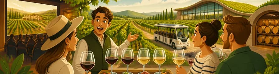 Visita Guiada y Maridaje de Vinos y Tapas en Bodegas Torres