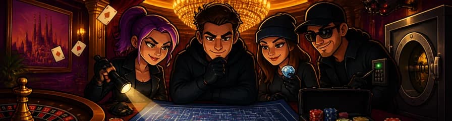 Atraco en el Casino Royal de Barcelona Escape Rooms