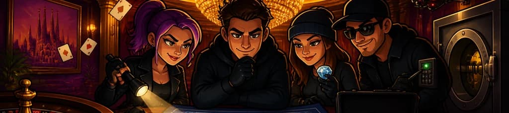 Atraco en el Casino Royal de Barcelona Escape Rooms