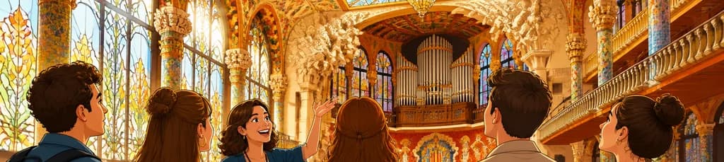 Recorridos guiados temáticos por el Palau de la Música Catalana