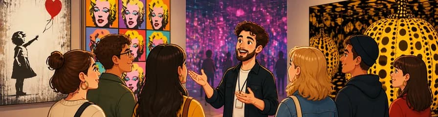 Entrada sin colas y visita guiada en grupo reducido al Moco Museum Barcelona