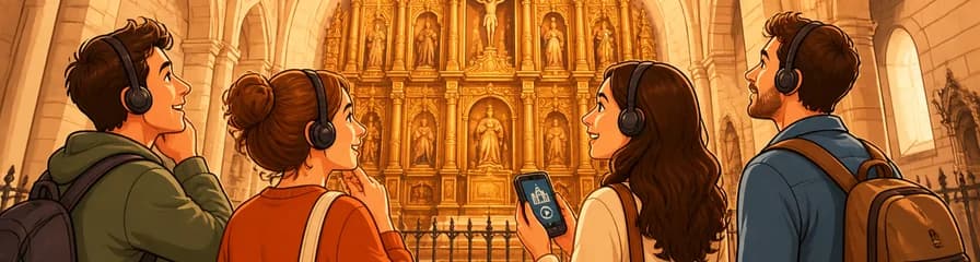 Entrada a la Concatedral de Cáceres con audioguía incluida