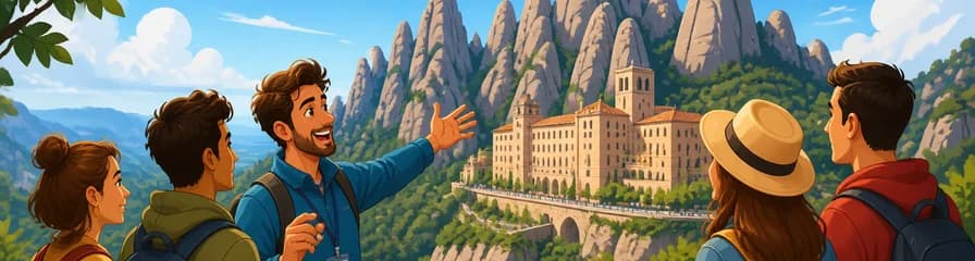 Tour guiado de medio día a Montserrat desde Barcelona
