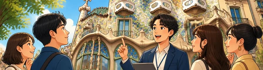 Visita guiada a Casa Batlló con explicaciones en japonés