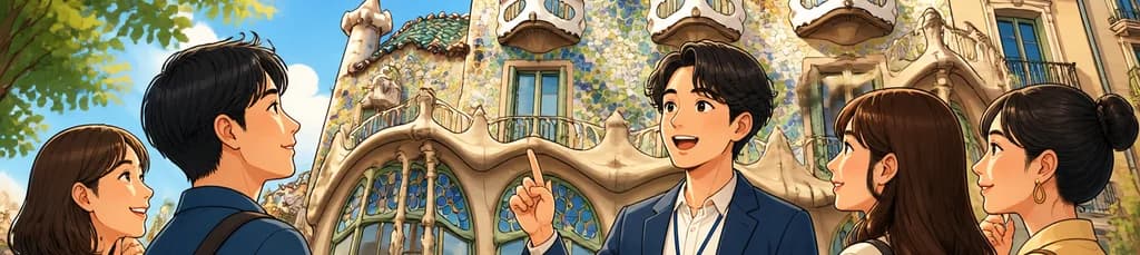 Visita guiada a Casa Batlló con explicaciones en japonés