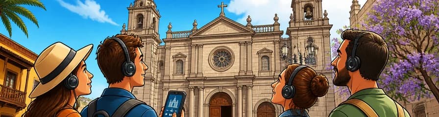 Entrada a la Catedral de San Cristóbal de La Laguna con audioguía