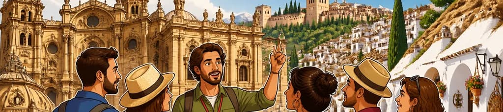 Recorrido guiado en grupo reducido por la Catedral de Granada, la Capilla Real, el Albaicín y el Sacromonte