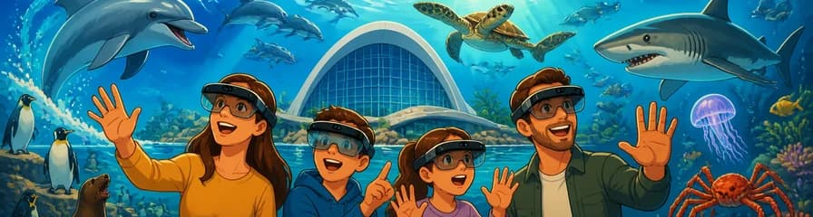 Entrada al Oceanogràfic de Valencia con experiencia de realidad mixta