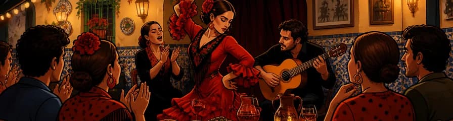 Espectáculo de Flamenco en la Taberna Flamenca El Cortijo con Opción a Tapas