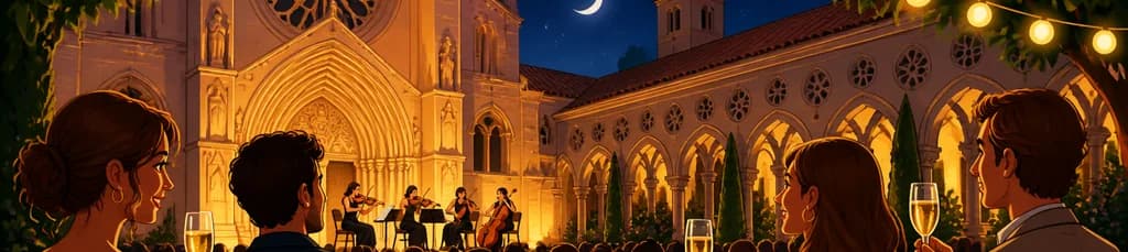 Concierto de Noches de Verano en la Catedral de Tarragona con copa de cava
