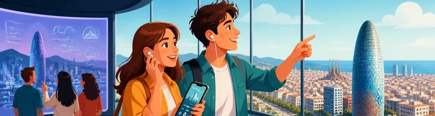 Entrada de fecha abierta para el Mirador Torre Glòries con audioguía digital
