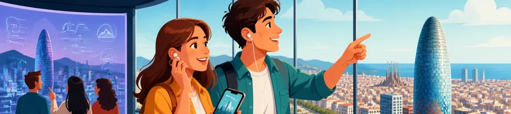 Entrada de fecha abierta para el Mirador Torre Glòries con audioguía digital