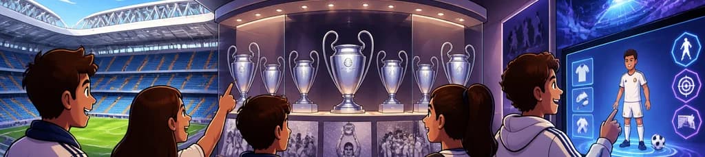 Entrada al Estadio Santiago Bernabéu: Acceso al Museo del Real Madrid y Experiencias Interactivas