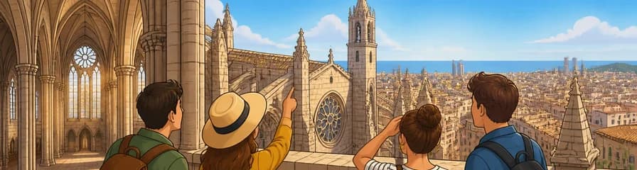 Acceso a la Basílica de Santa María del Mar: Entrada y Visita al Tejado