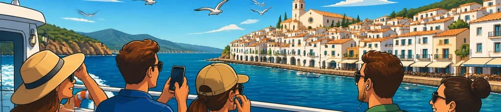 Excursión en barco a Cadaqués desde Roses con audioguía