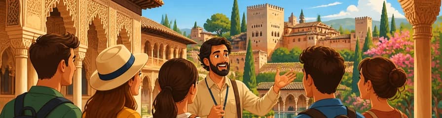 Entrada sin colas y visita guiada en grupo reducido a la Alhambra y los Palacios Nazaríes
