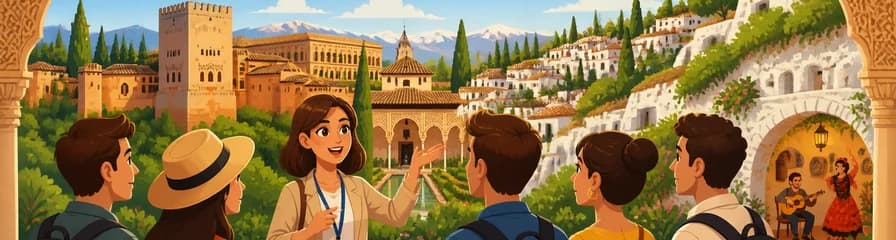 Visita Guiada por la Alhambra, Palacios Nazaríes, Albaicín y Sacromonte