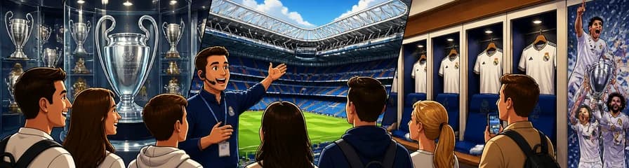 Recorrido guiado por el Estadio Santiago Bernabéu