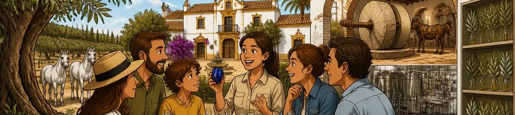 Tour privado de oleoturismo y degustación de aceite de oliva en Sevilla