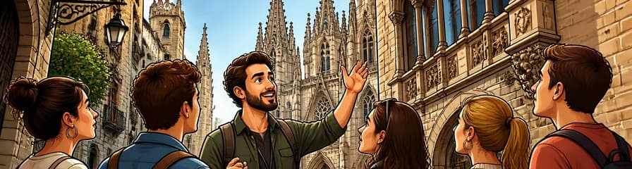 Un recorrido privado a pie para explorar el gótico de Barcelona