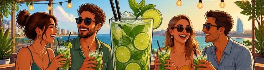 Disfruta de un Mojito XXL en la Terraza del Mar