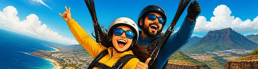 Emocionante Vuelo Acrobático en Parapente en Costa Adeje con Servicio de Recogida Gratuito