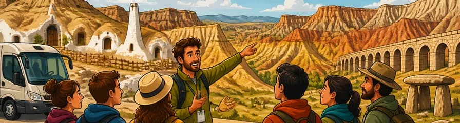 Exploración del Geoparque de Granada: Recorrido guiado con transporte incluido