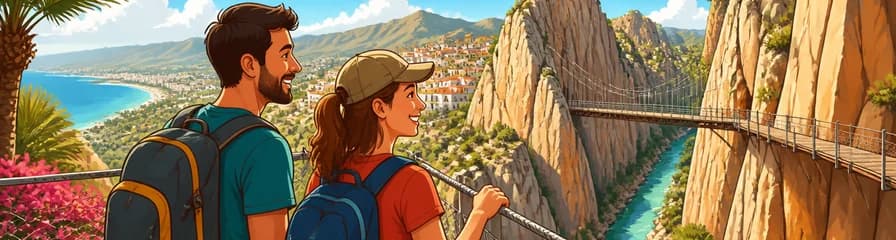 Recorrido exclusivo por el Caminito del Rey con salida desde Marbella o Málaga