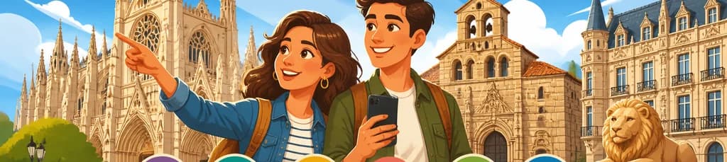 TOP León: Recorrido guiado privado con tu dispositivo móvil
