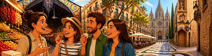Recorrido a pie por los mercados ancestrales de Barcelona
