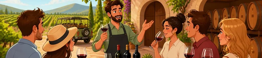 Recorrido Enológico: Exploración de Bodega con Cata y Deliciosos Aperitivos