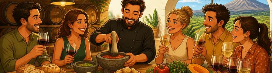 Experiencia en Bodegas Monje: Cata de Vinos y Taller de Elaboración de Salsa Mojo