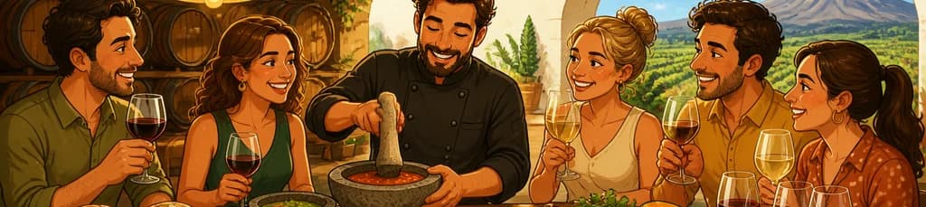 Experiencia en Bodegas Monje: Cata de Vinos y Taller de Elaboración de Salsa Mojo