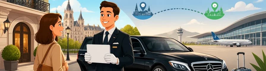 Servicio de traslado privado: de Vitoria al aeropuerto de Logroño