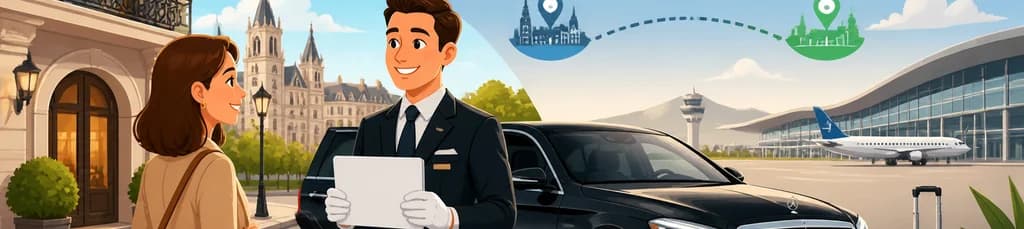 Servicio de traslado privado: de Vitoria al aeropuerto de Logroño