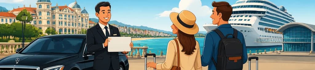 Servicio de traslado privado de Santander a la terminal de cruceros de Bilbao