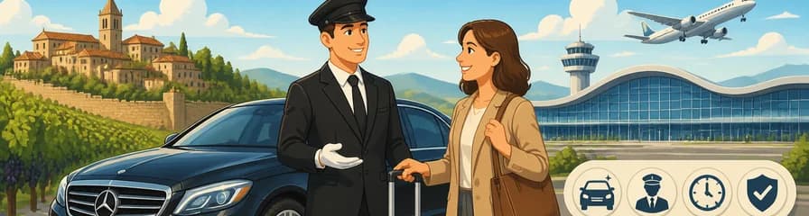 Servicio de traslado privado: de Laguardia al aeropuerto de Bilbao