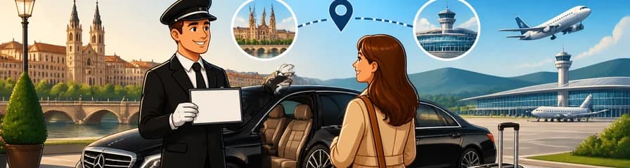 Servicio de traslado privado: de Elciego al aeropuerto de Santander