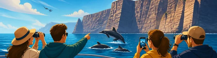 Aventura exclusiva: avistamiento de cetáceos en Los Acantilados de los Gigantes