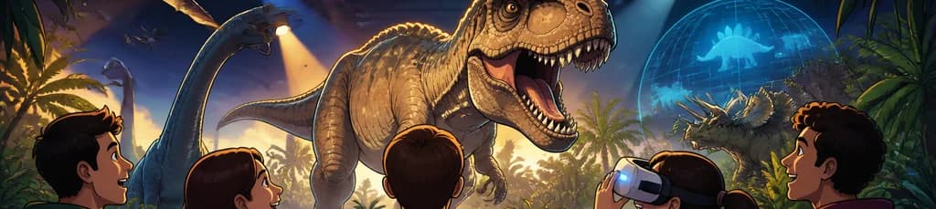 Dinos Alive: apúntate a la lista de espera para esta experiencia inmersiva