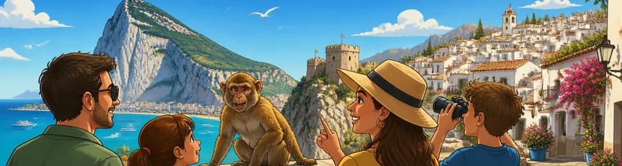 Viaje privado a Gibraltar y Mijas con salida desde Marbella y Estepona