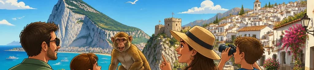 Viaje privado a Gibraltar y Mijas con salida desde Marbella y Estepona
