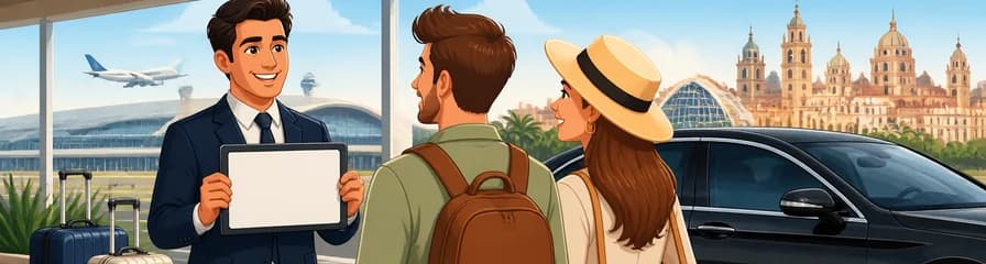 Traslado privado de llegada: del aeropuerto de Valencia (VLC) a la ciudad de Valencia