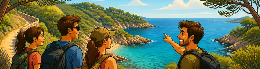 Excursión de senderismo y baño en la Costa Brava con tour privado